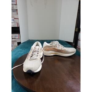Mizuno Wave Rider 27 Shoes Size 11 Womens Gray Running Gym Sneakers Marathon
